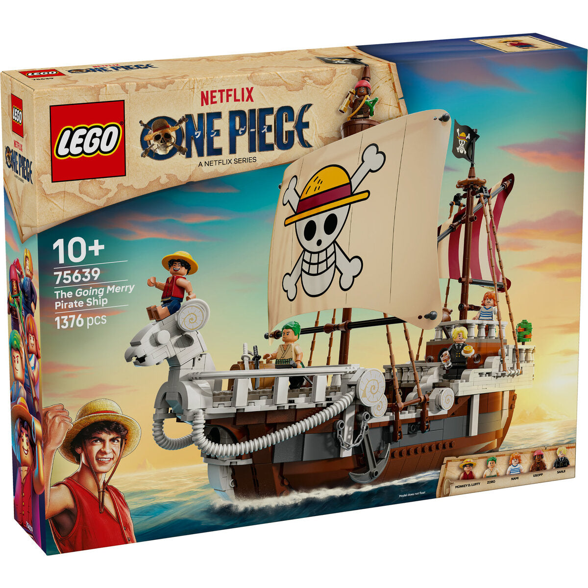 LEGO® ONE PIECE 75639 Das Piratenschiff Flying Lamb