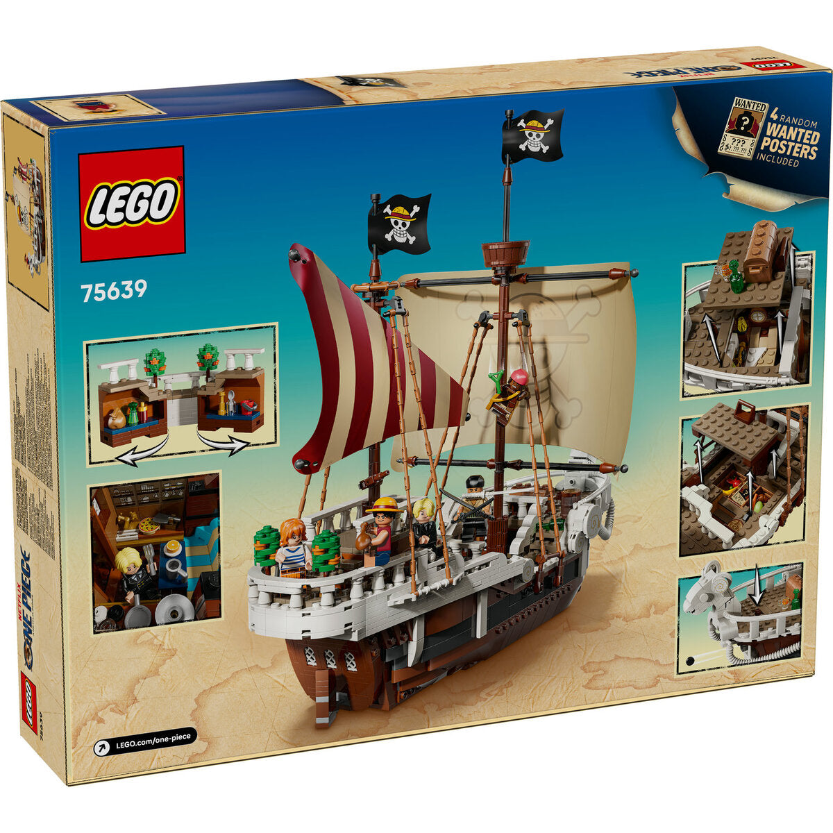LEGO® ONE PIECE 75639 Das Piratenschiff Flying Lamb