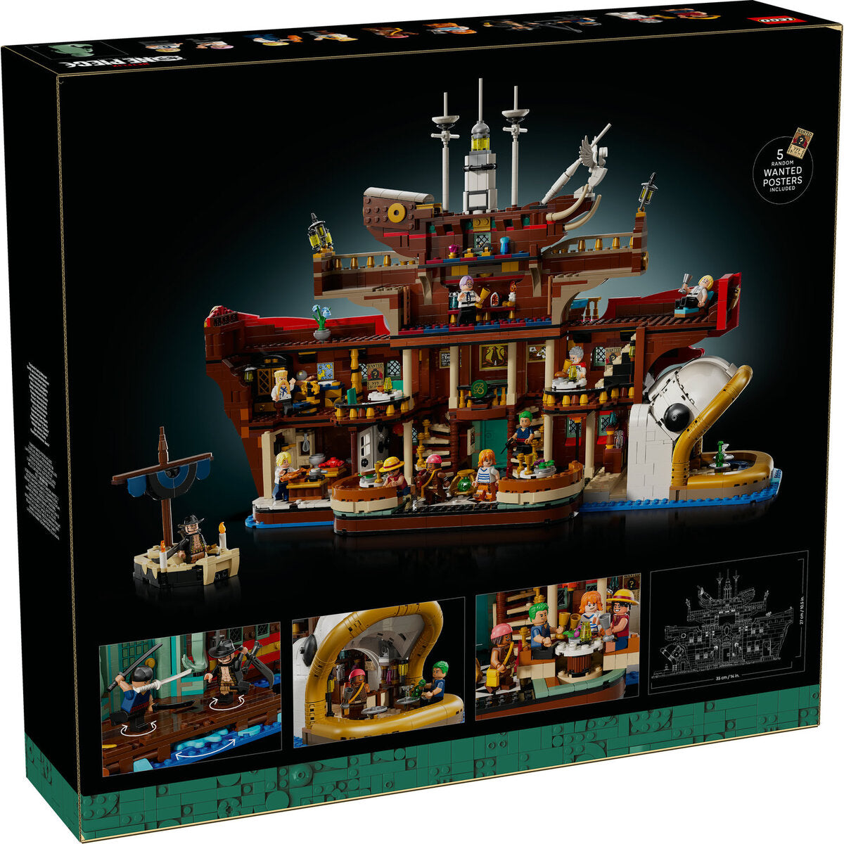 LEGO® ONE PIECE 75640 Baratié, das Schwimmende Restaurant