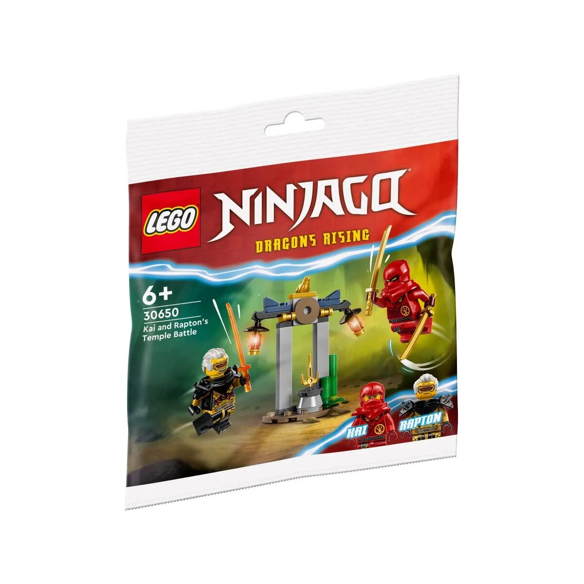 LEGO® NINJAGO® 30650 Kais und Raptons Duell im Tempel