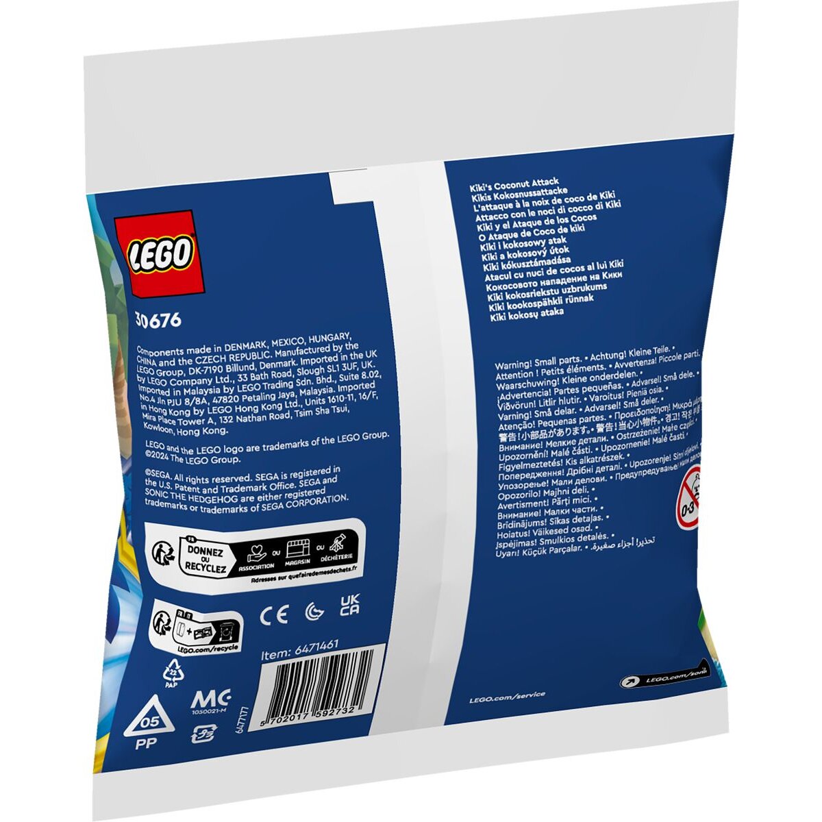 LEGO® Sonic the Hedgehog™ 30676 Kikis Kokosnussattacke