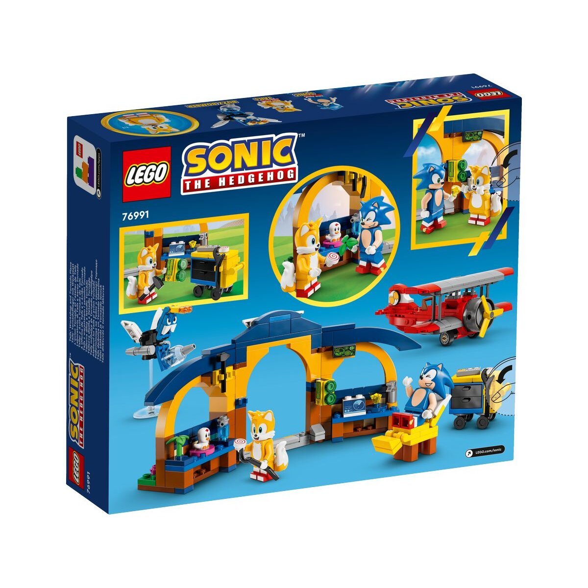 LEGO® Sonic the Hedgehog™ 76991 Tails‘ Tornadoflieger mit Werkstatt