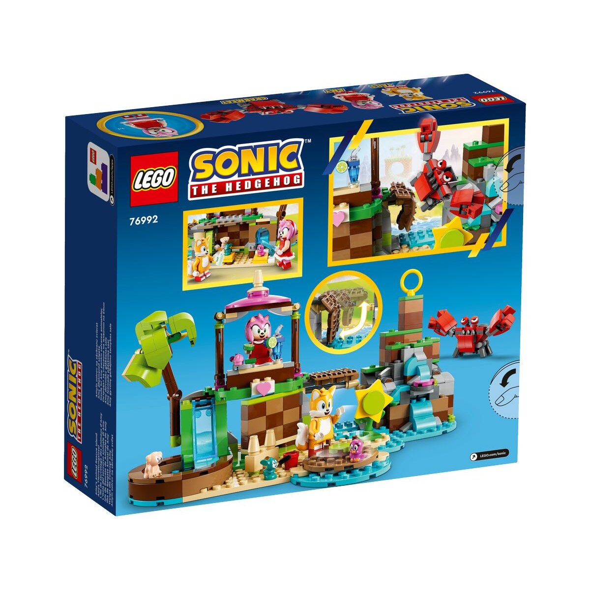 LEGO® Sonic the Hedgehog™ 76992 Amys Tierrettungsinsel