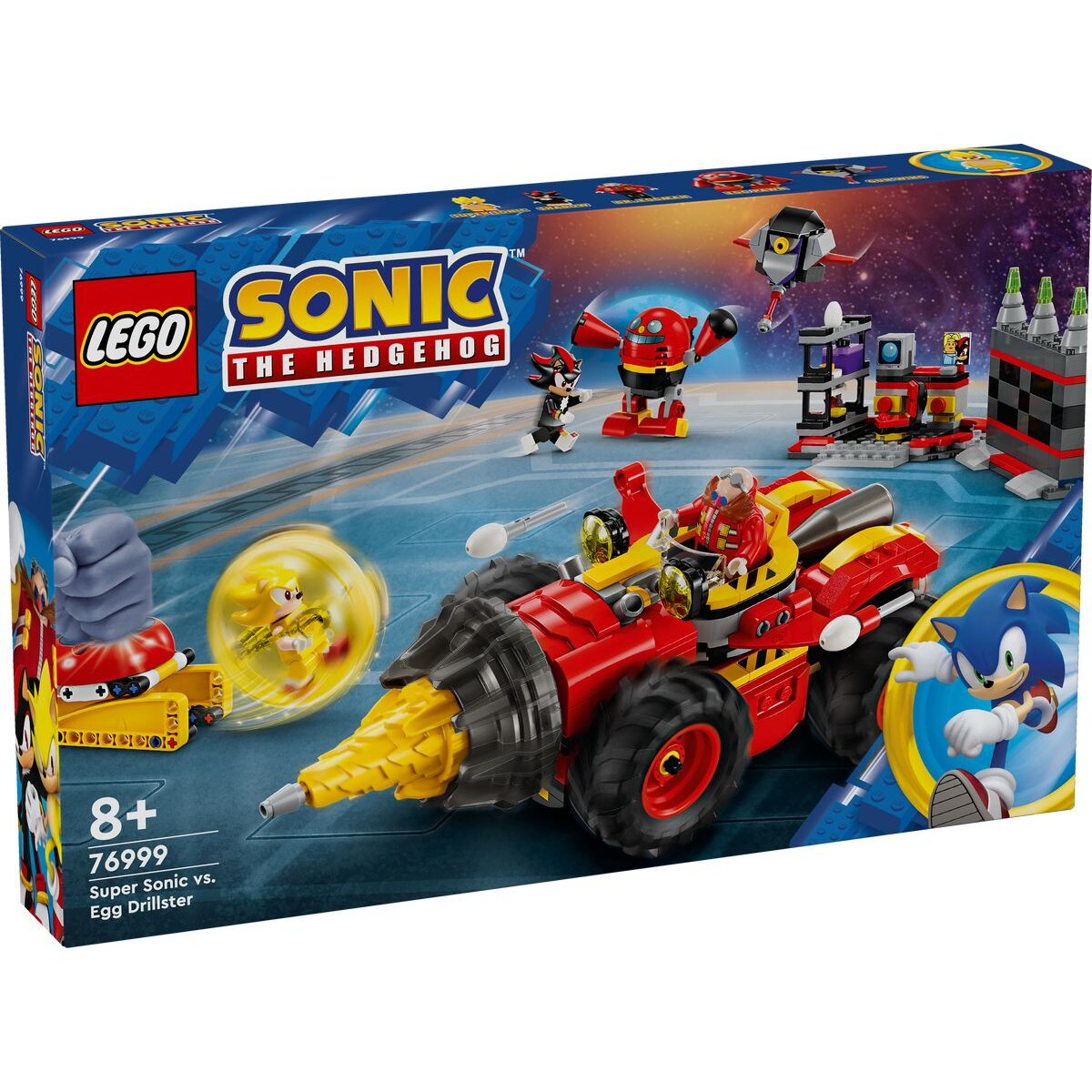 LEGO® Sonic the Hedgehog™ 76999 Super Sonic vs. Egg Drillster