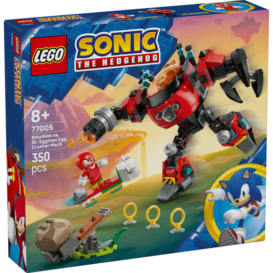 LEGO® Sonic the Hedgehog™ 77005 Knuckles vs. Dr. Eggmans Egg Crusher Mech