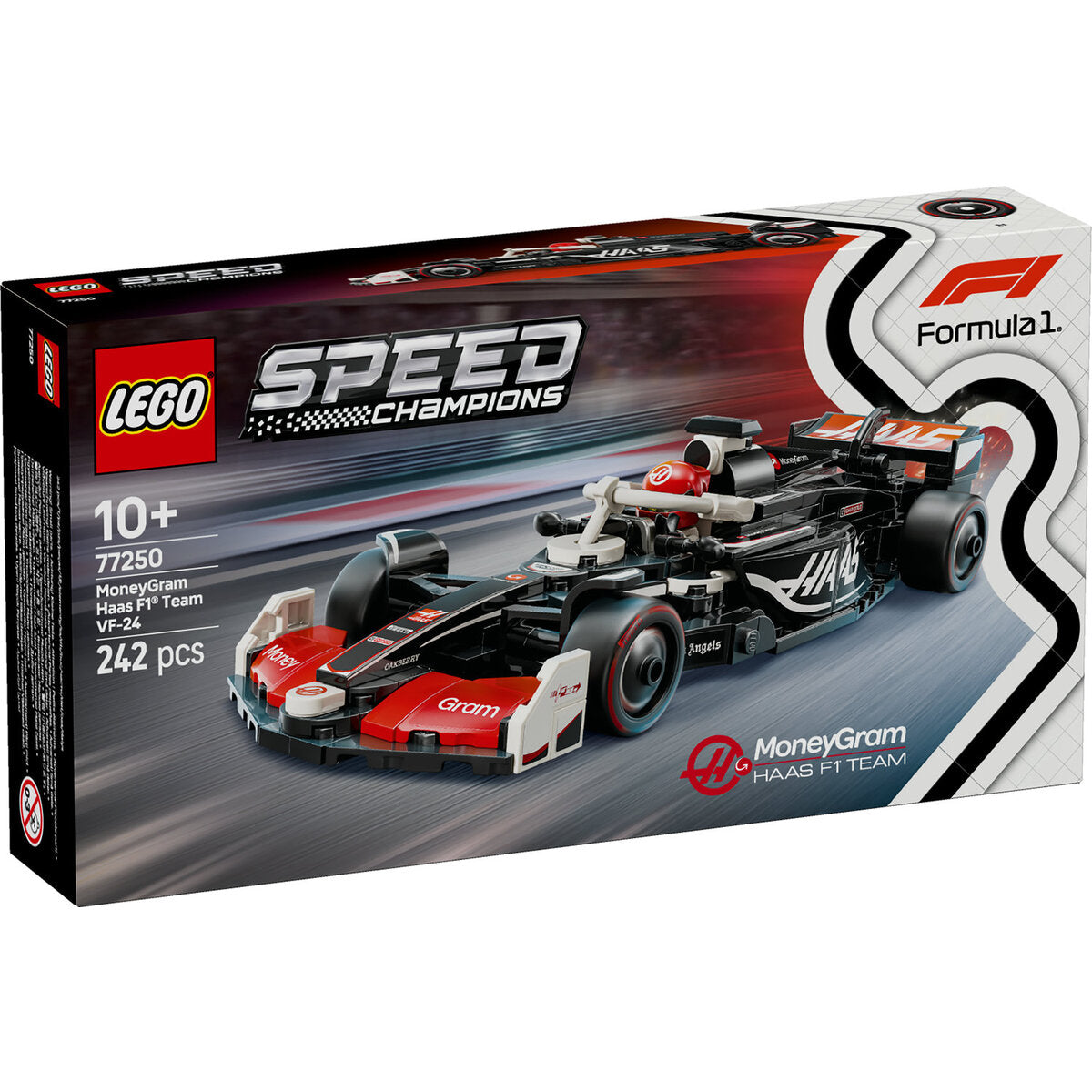 LEGO® Speed Champions 77250 MoneyGram Haas F1® Team VF-24 Rennauto