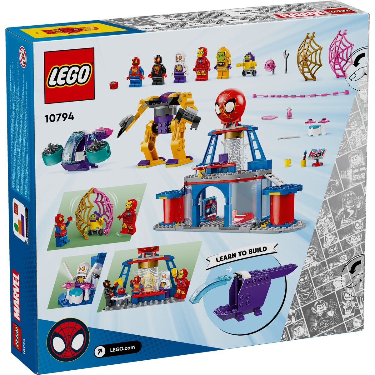 LEGO® Spidey 10794 Das Hauptquartier von Spideys Team