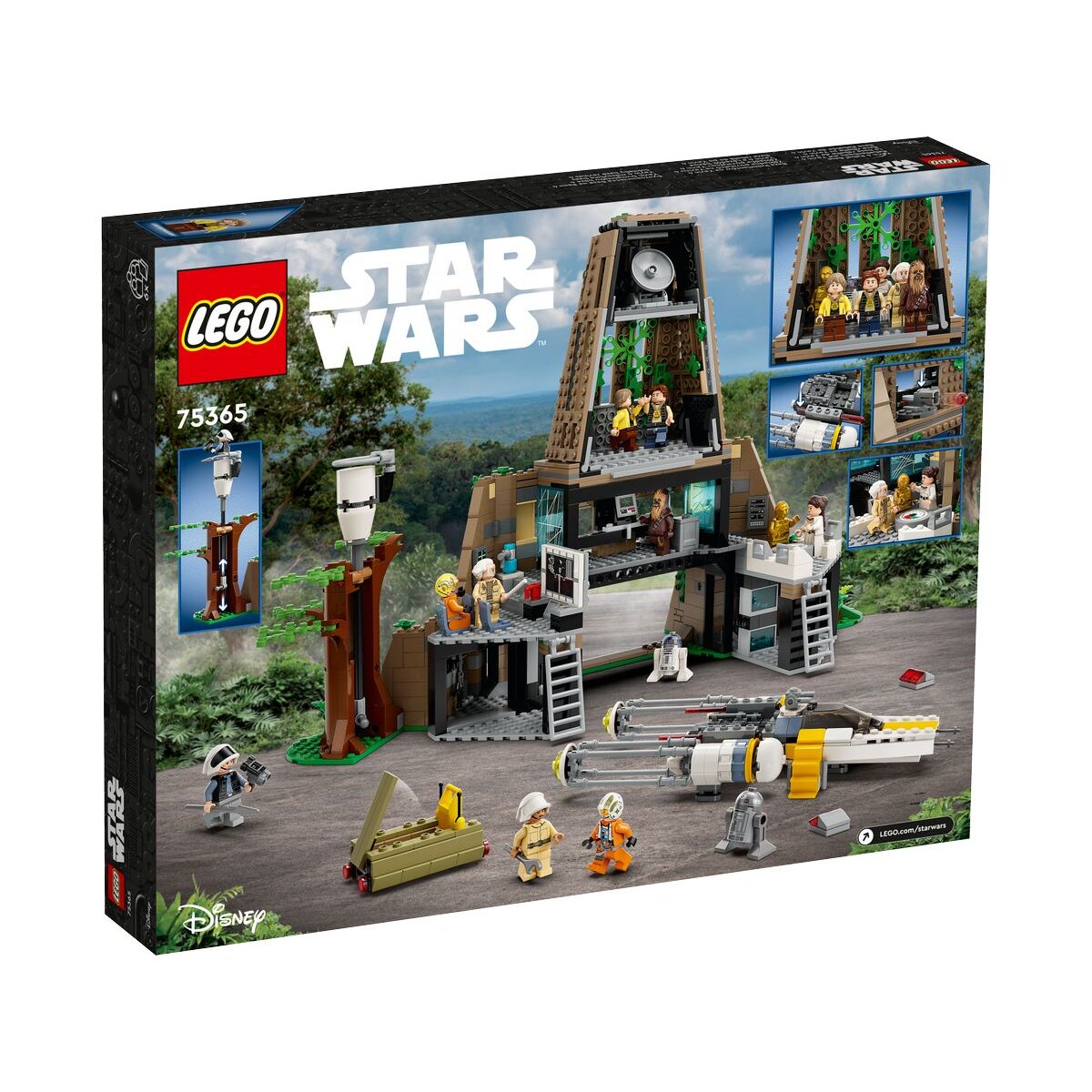 LEGO® Star Wars™ 75365 Rebellenbasis auf Yavin 4