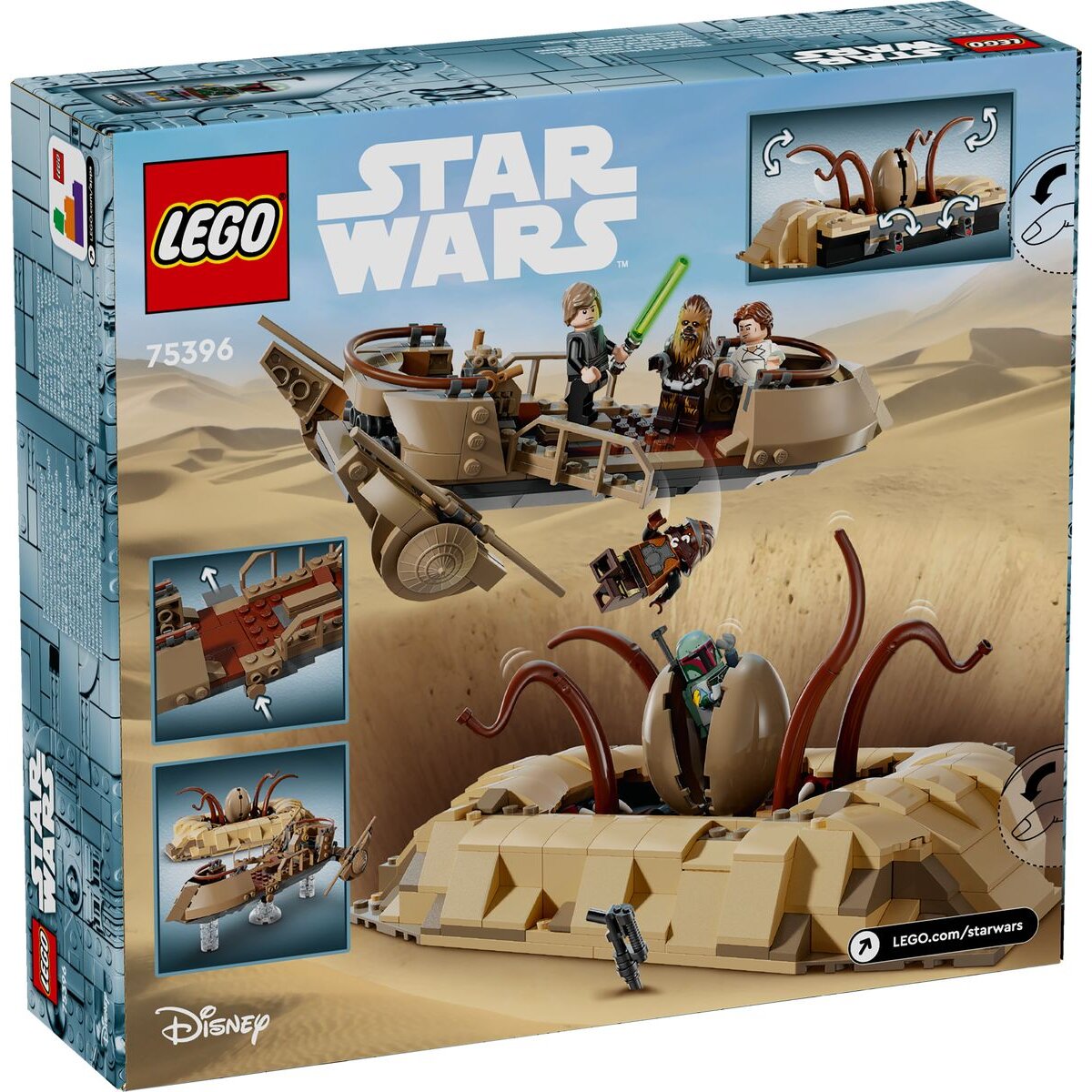 LEGO® Star Wars™ 75396 Wüsten-Skiff und Sarlacc-Grube