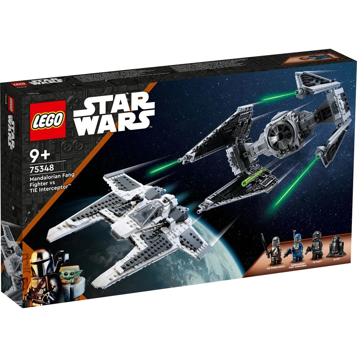 LEGO® Star Wars™ Mandalorian 75348 Mandalorianischer Fang Fighter vs. TIE Interceptor™