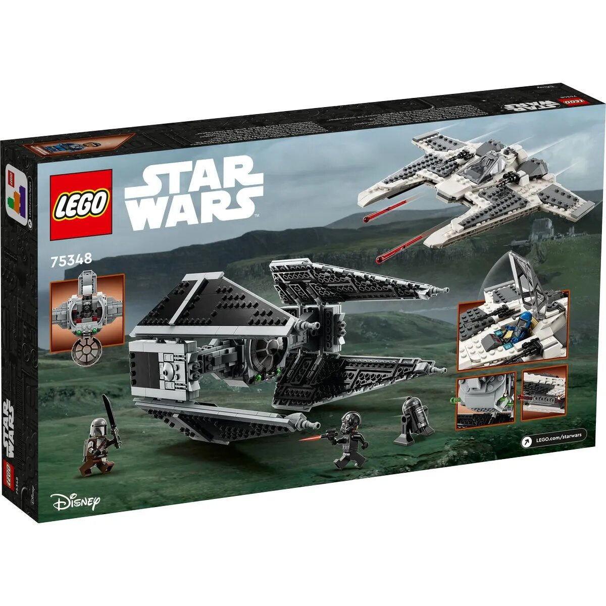 LEGO® Star Wars™ Mandalorian 75348 Mandalorianischer Fang Fighter vs. TIE Interceptor™