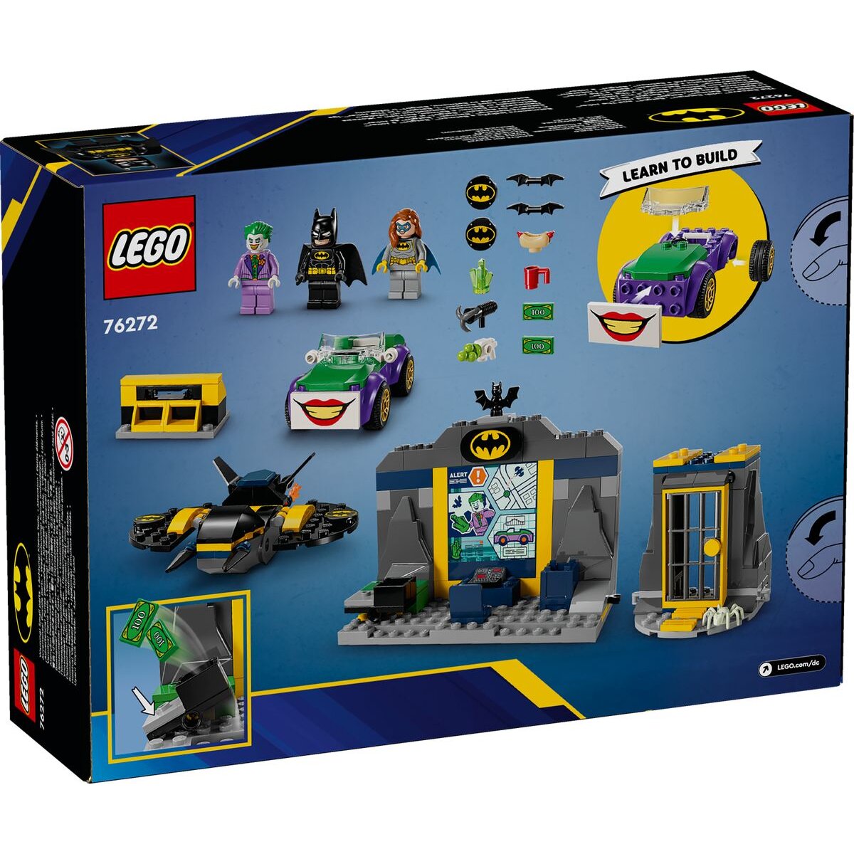 LEGO® Super Heroes 76272 Bathöhle mit Batman™, Batgirl™ und Joker™