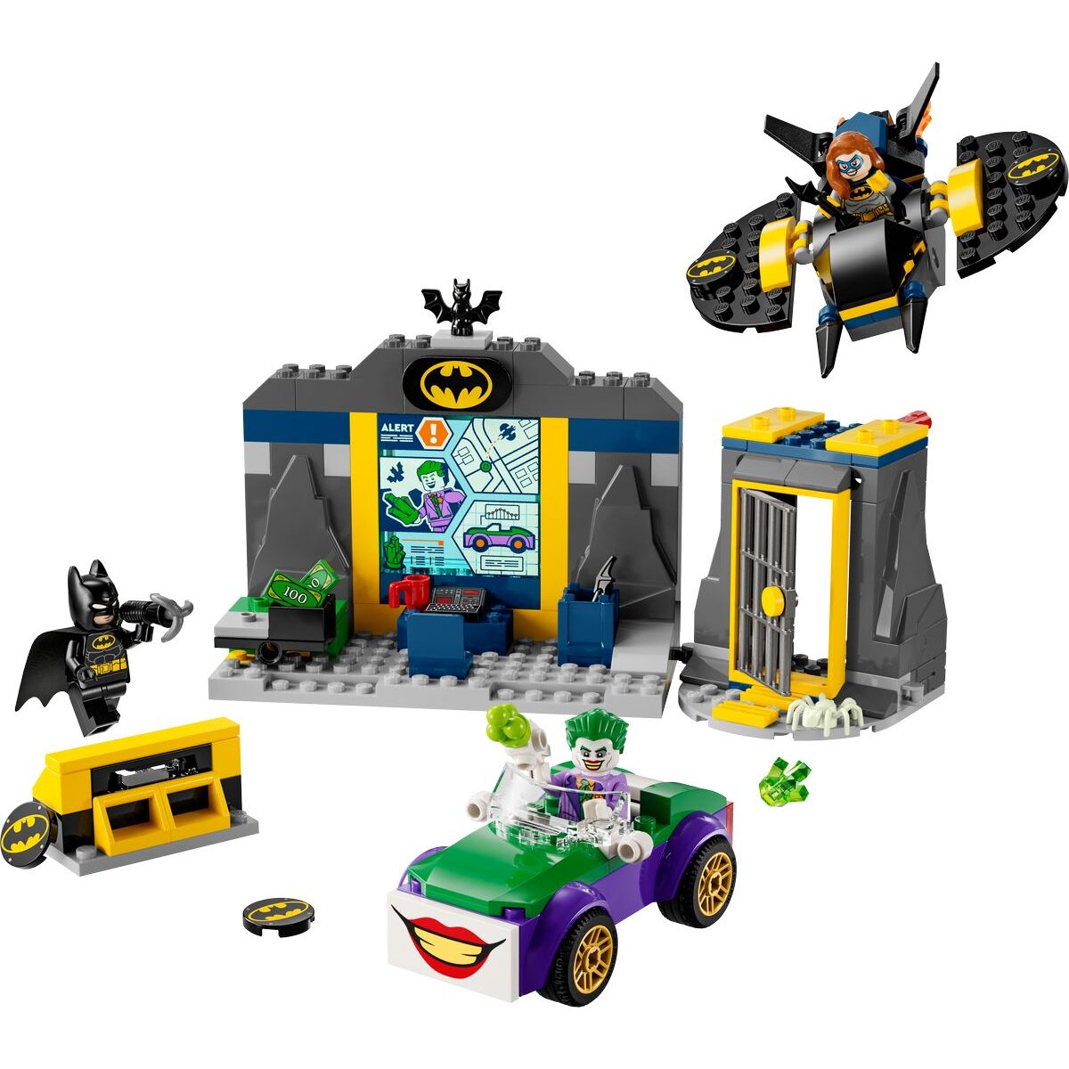 LEGO® Super Heroes 76272 Bathöhle mit Batman™, Batgirl™ und Joker™