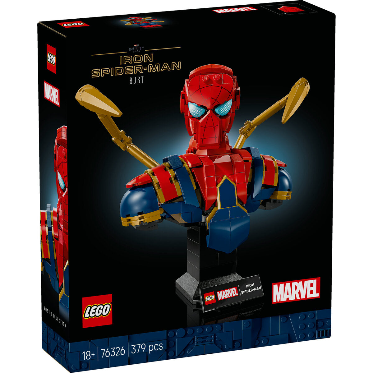 LEGO® Super Heroes 76326 Iron Spider-Man Büste