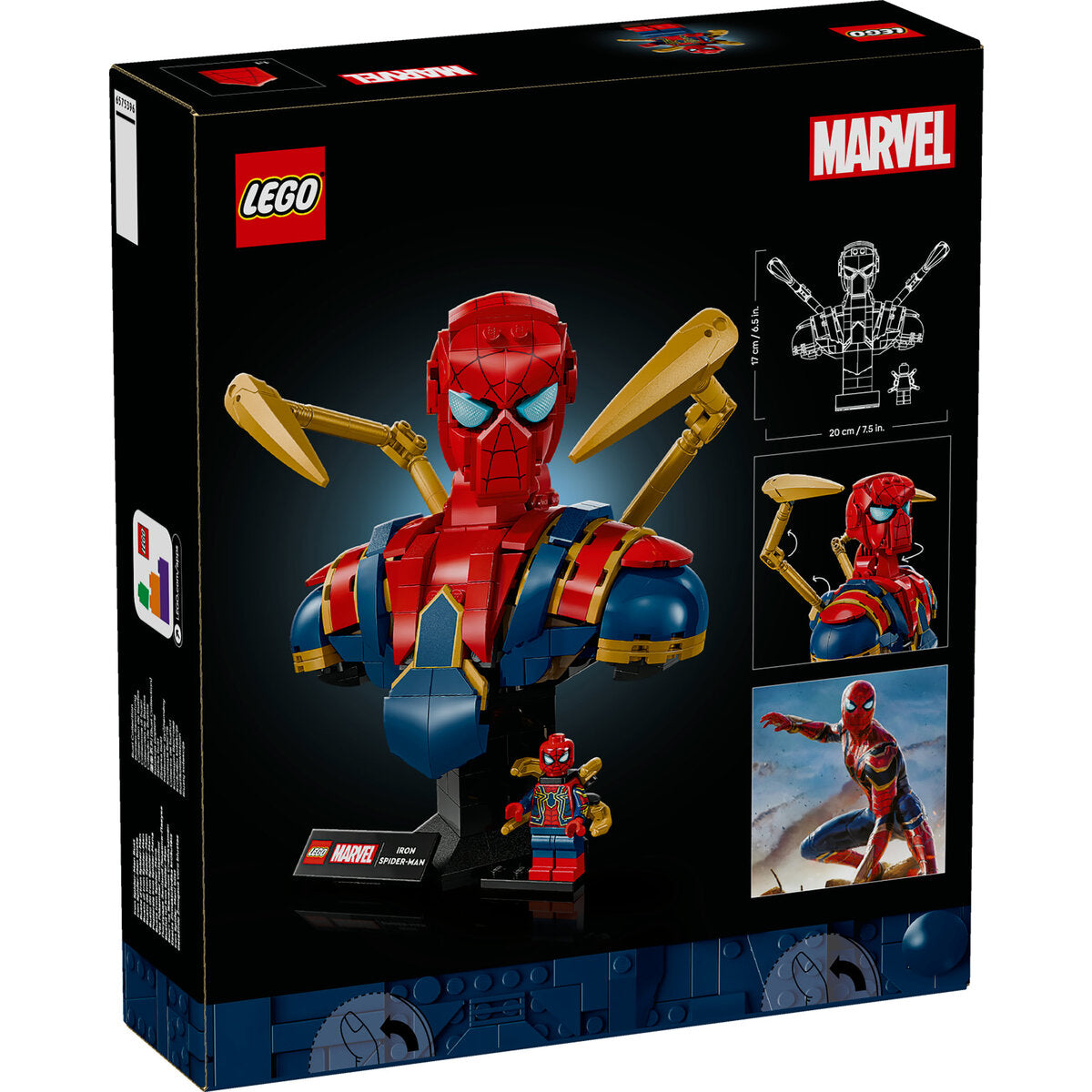 LEGO® Super Heroes 76326 Iron Spider-Man Büste