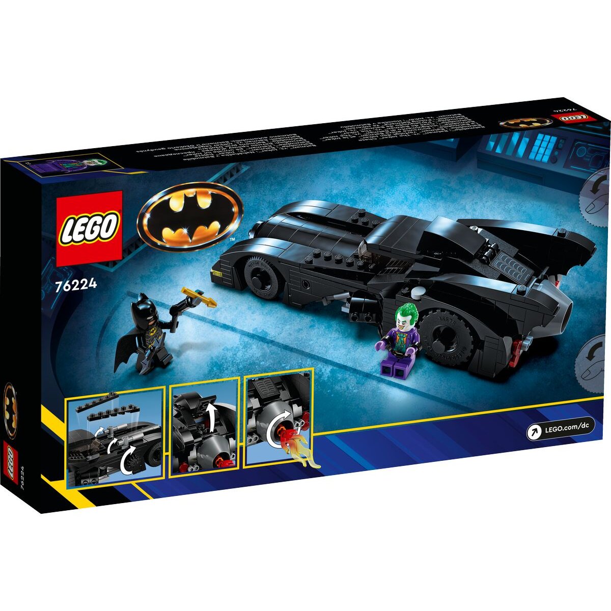 LEGO® Super Heroes DC 76224 Batmobile™: Batman™ verfolgt den Joker™