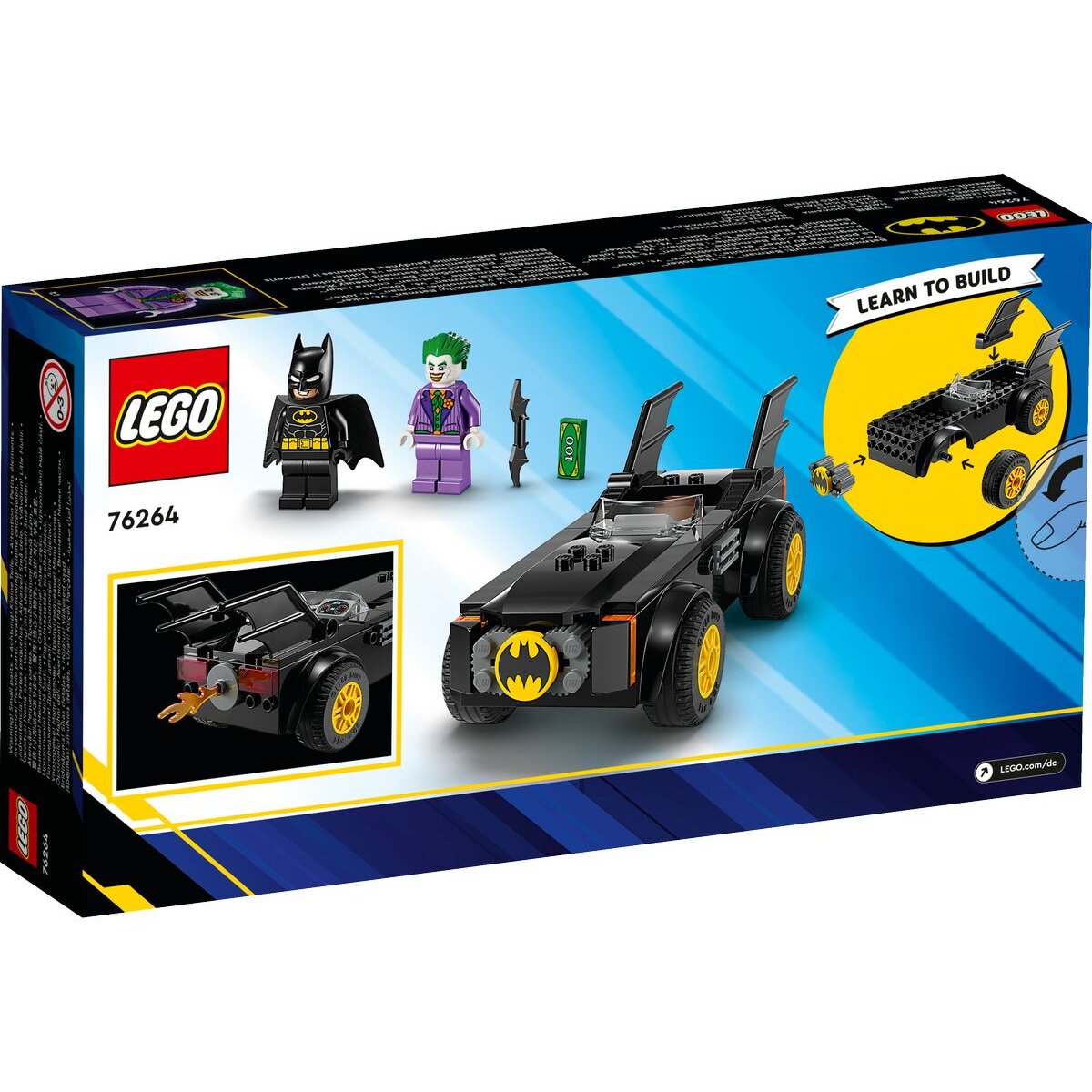 LEGO® Super Heroes DC 76264 Verfolgungsjagd im Batmobile: Batman vs. Joker