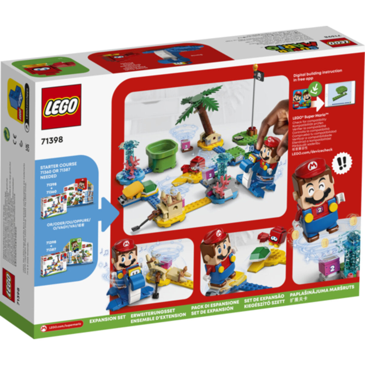 LEGO® Super Mario 71398 Dorries Strandgrundstück – Erweiterungsset