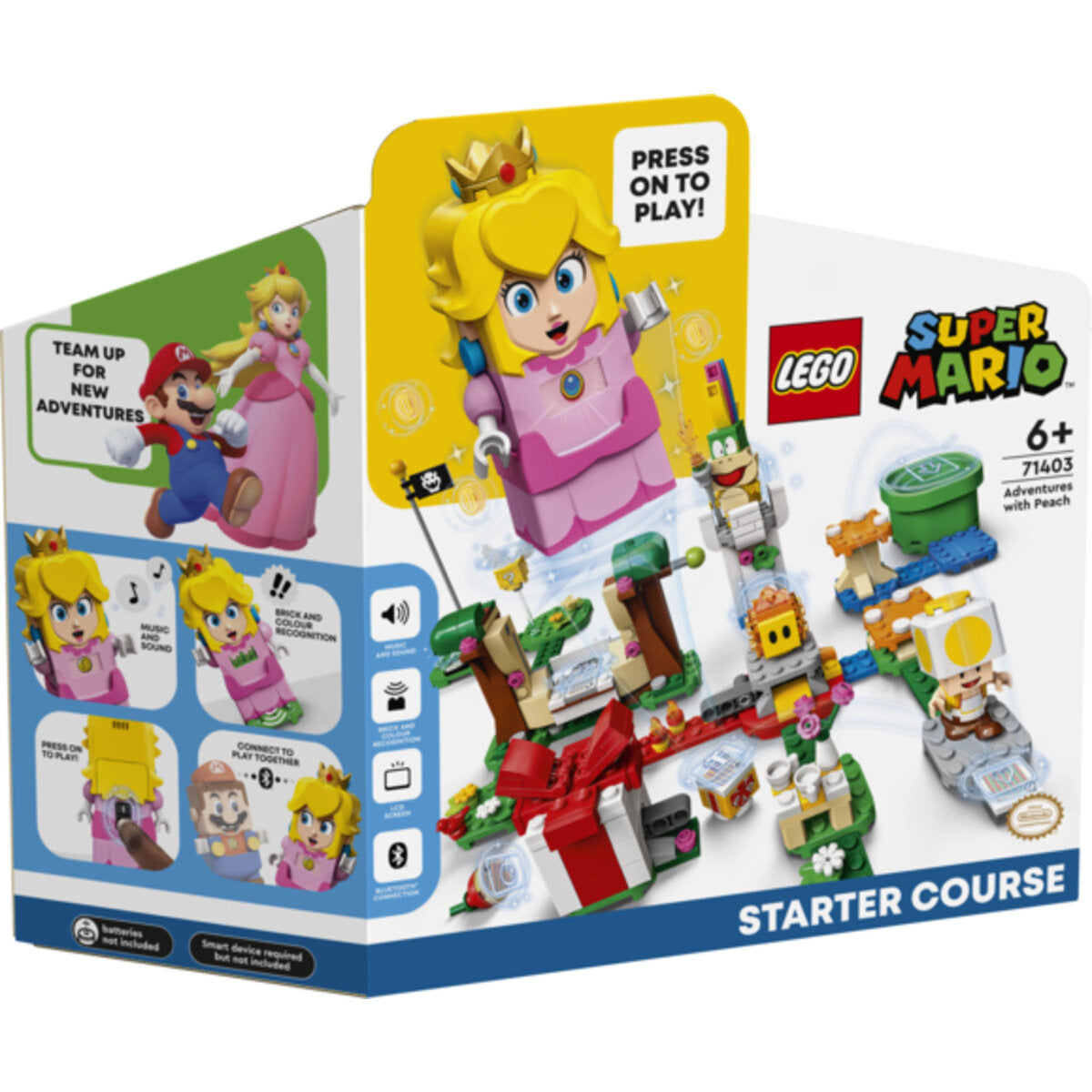 LEGO® Super Mario 71403 Abenteuer mit Peach – Starterset