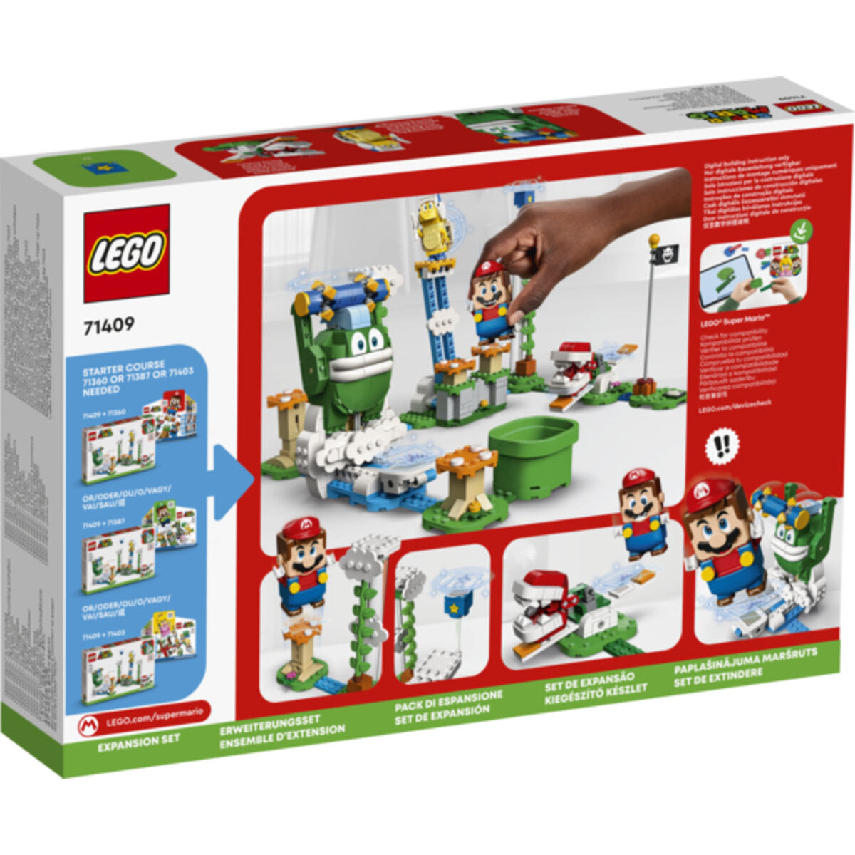 LEGO® Super Mario 71409 Maxi-Spikes Wolken-Challenge – Erweiterungsset