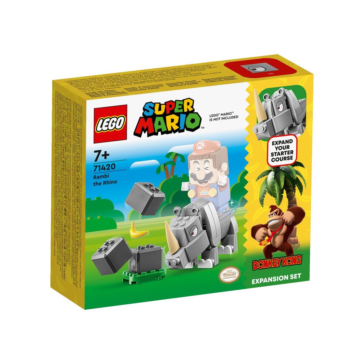 LEGO® Super Mario 71420 Rambi das Rhino – Erweiterungsset