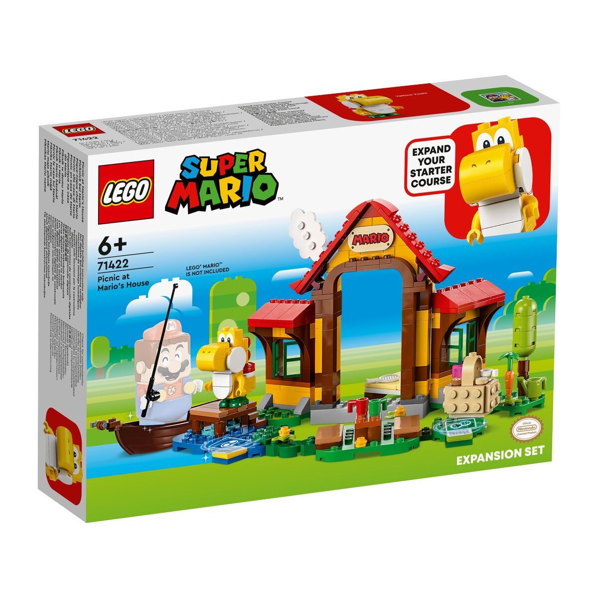 LEGO® Super Mario 71422 Picknick bei Mario – Erweiterungsset