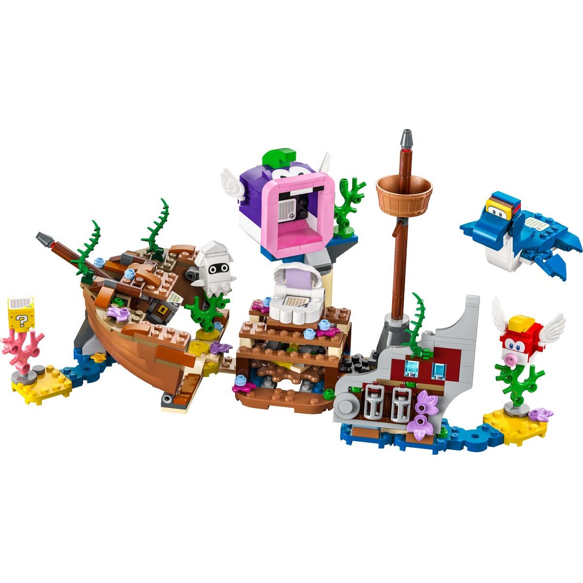 LEGO® Super Mario 71432 Dorrie und das versunkene Schiff – Erweiterungsset