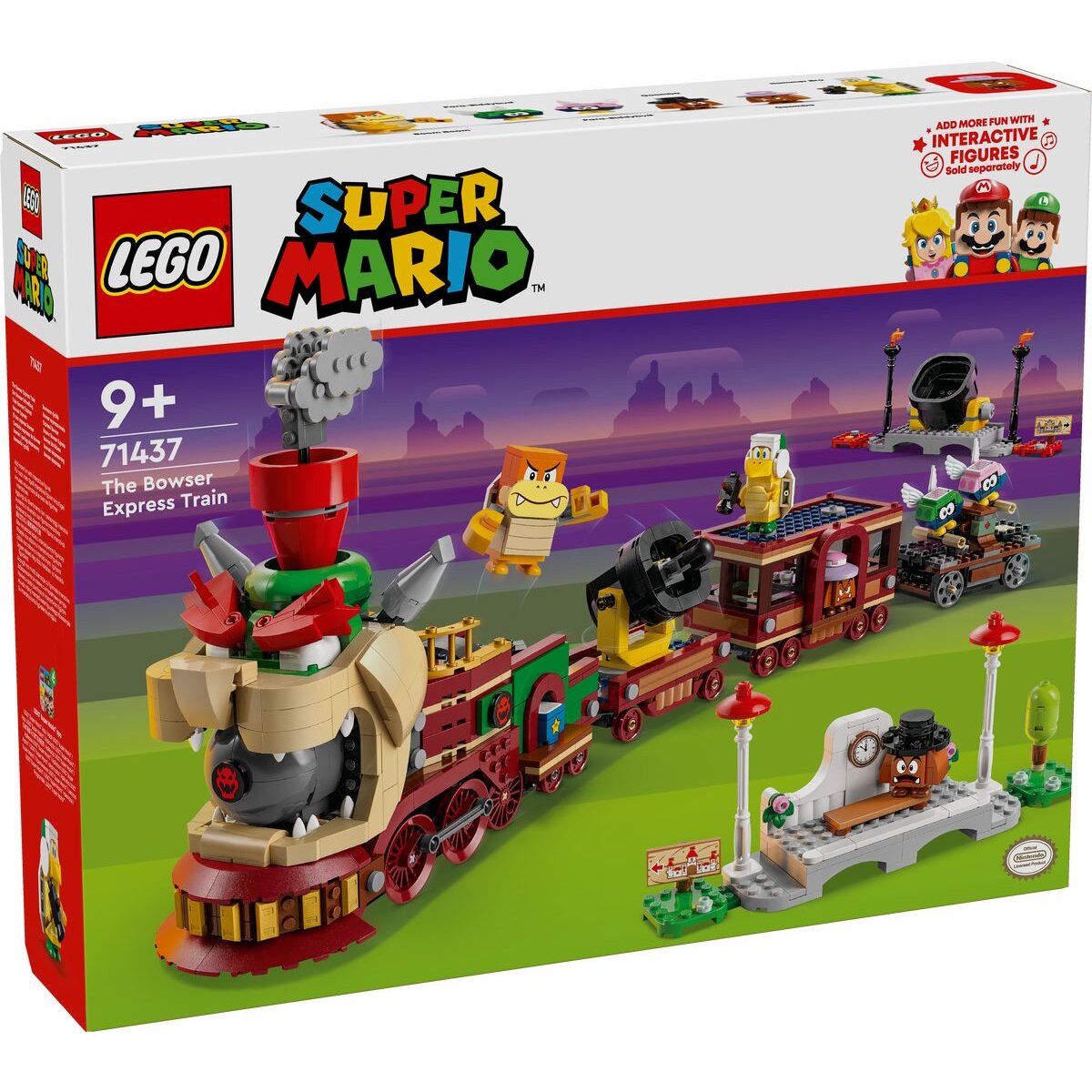 LEGO® Super Mario 71437 Der Bowser-Schnellzug