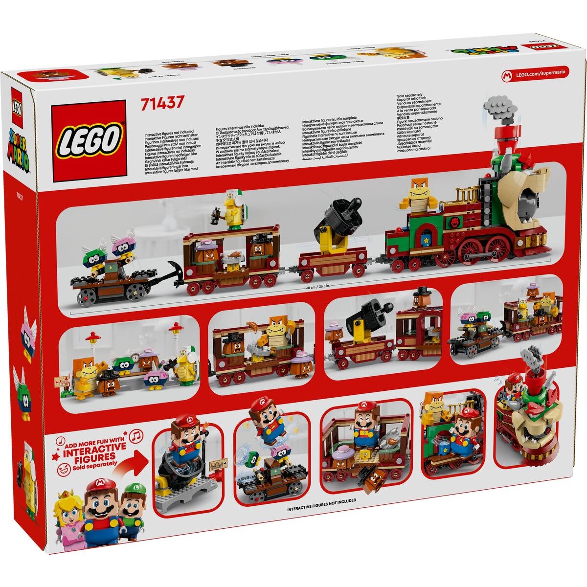 LEGO® Super Mario 71437 Der Bowser-Schnellzug