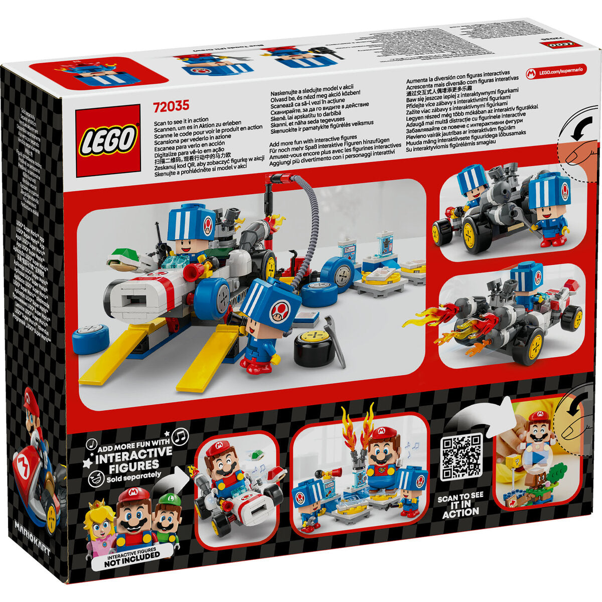 LEGO® Super Mario 72035 Mario Kart™ – Toads Werkstatt