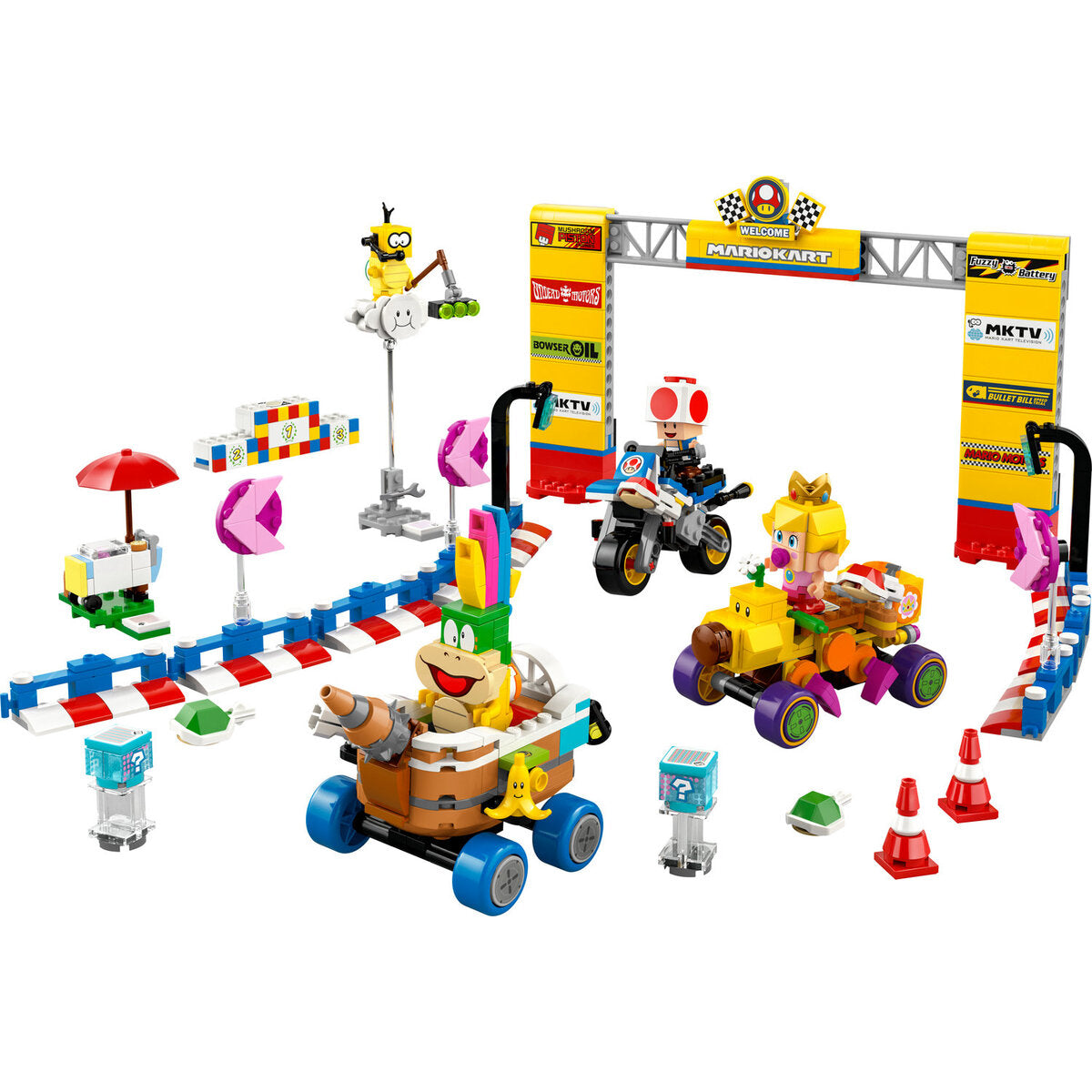 LEGO® Super Mario 72036 Mario Kart™ – Baby Peach & Grand Prix–Set