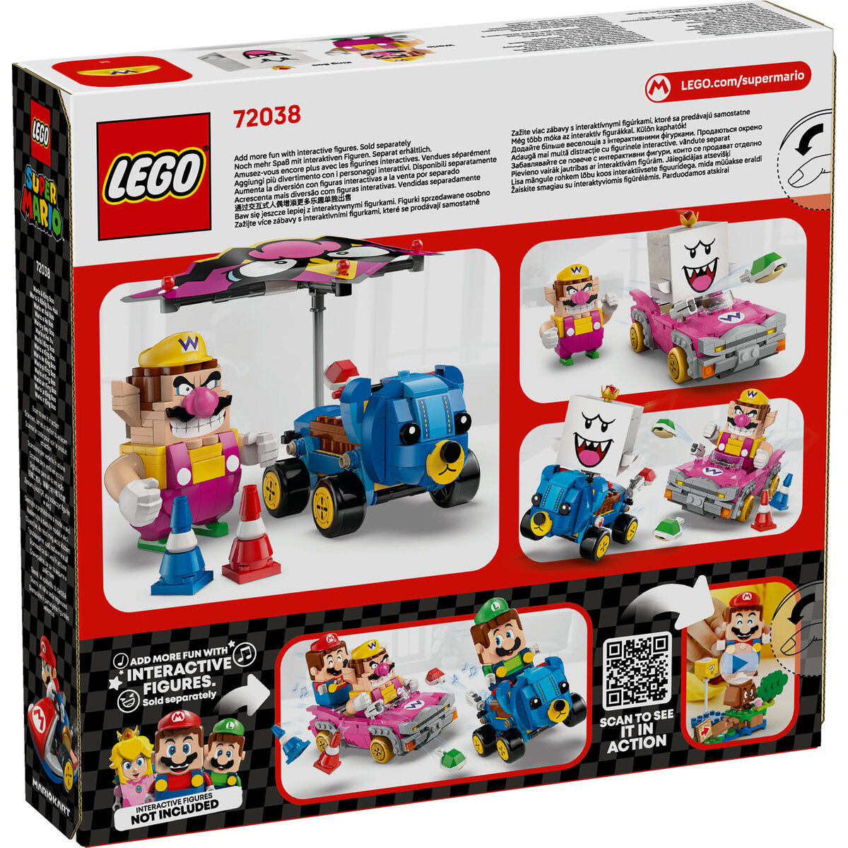 LEGO® Super Mario 72038 Mario Kart™ – Wario & König Buu Huu