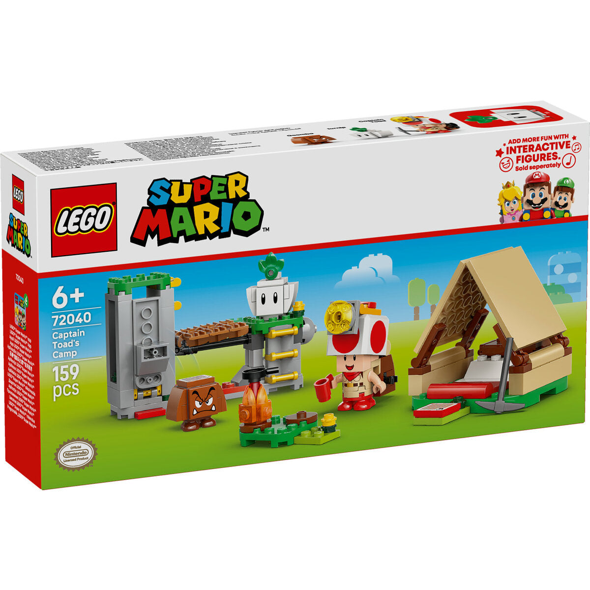 LEGO® Super Mario 72040 Kapitän Toad-Camp