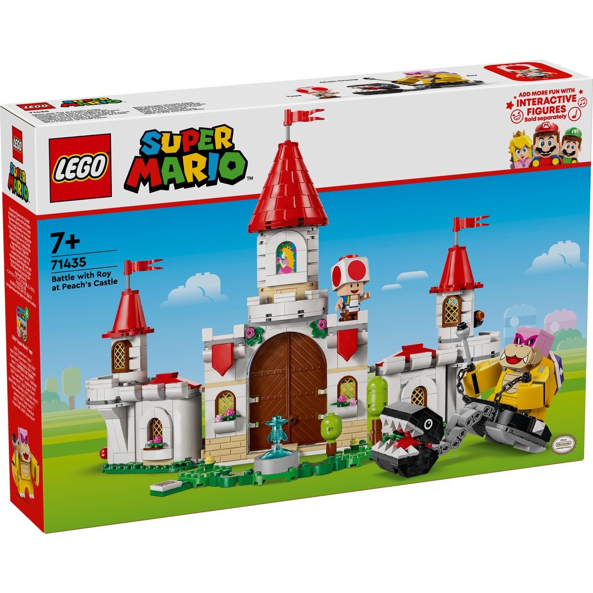 LEGO® Super Mario 71435 Showdown mit Roy beim Pilz-Palast