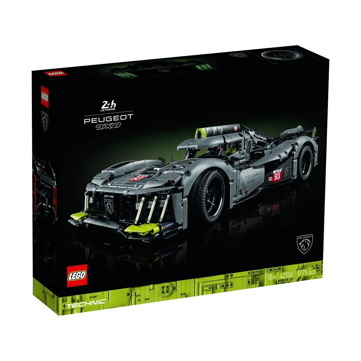 LEGO® Technic 42156 PEUGEOT 9X8 24H Le Mans Hybrid Hypercar