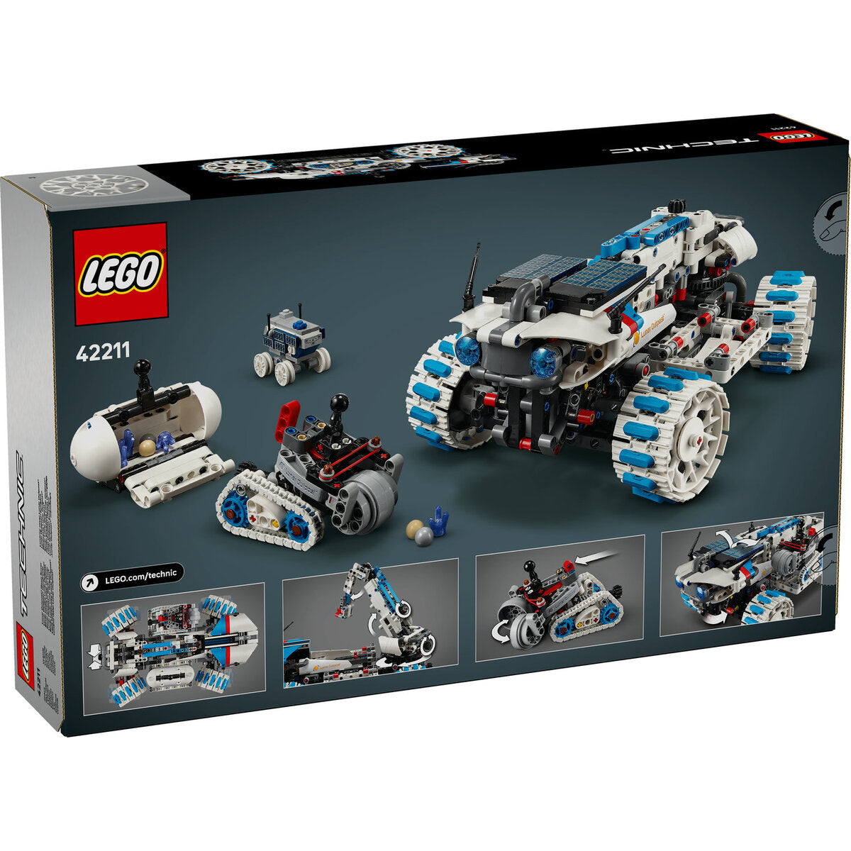 LEGO® Technic 42211 Lunar Outpost™ Mondrover-Raumfahrzeug