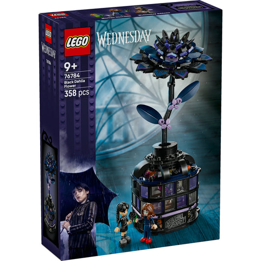 LEGO® Wednesday 76784 Schwarze Dahlie