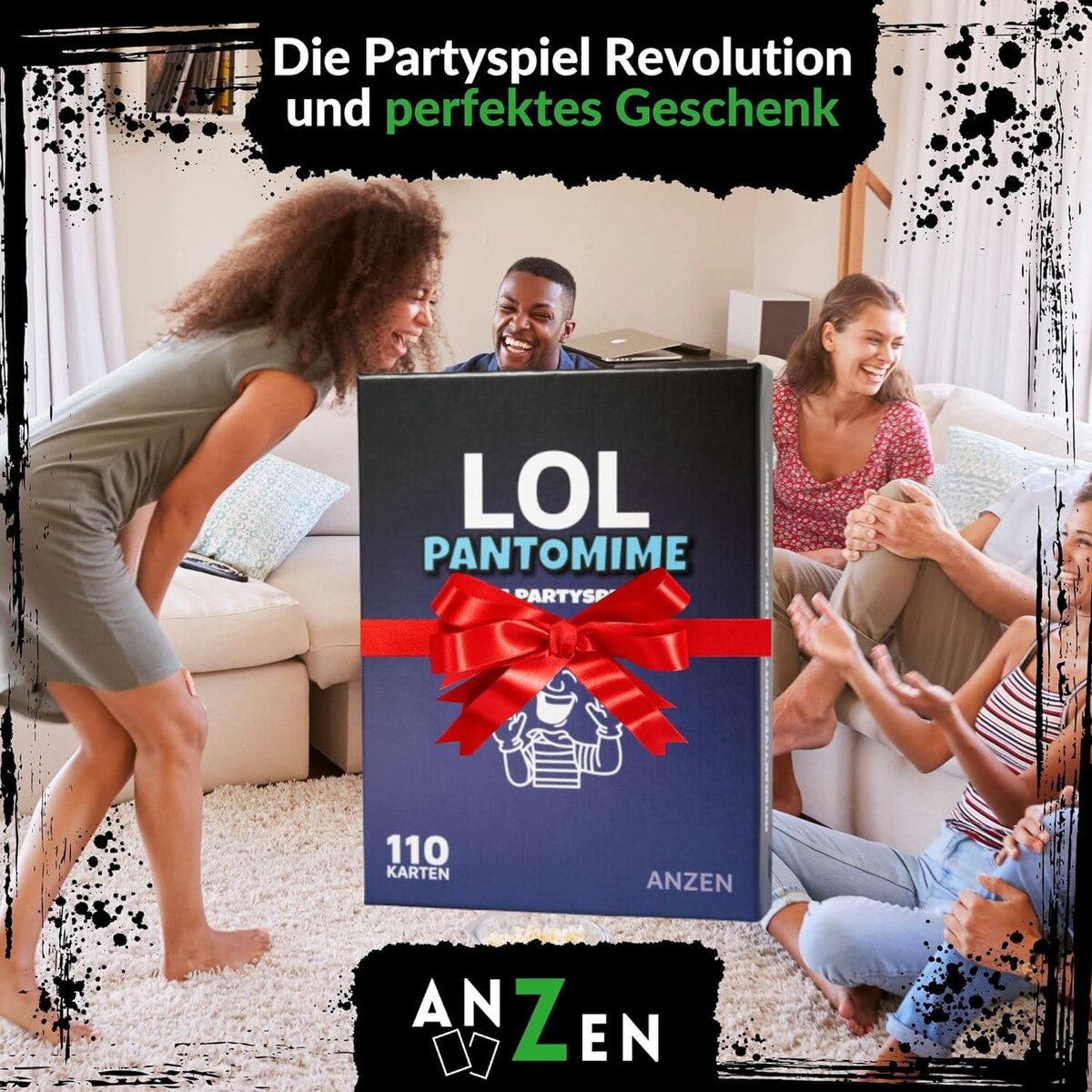 LOL PANTOMIME - Das Partyspiel ab 3 Spielern