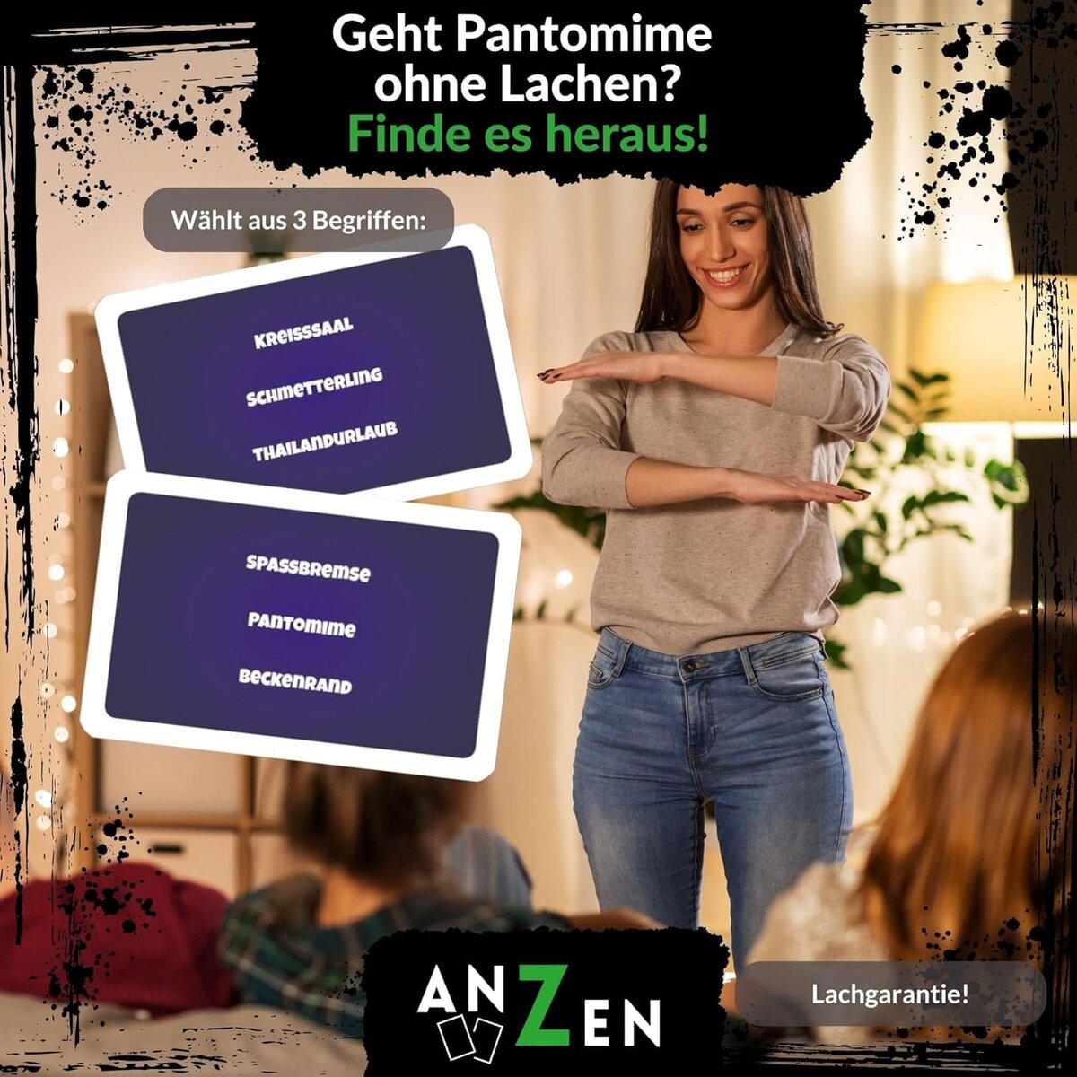 LOL PANTOMIME - Das Partyspiel ab 3 Spielern
