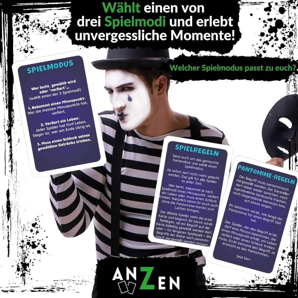 LOL PANTOMIME - Das Partyspiel ab 3 Spielern