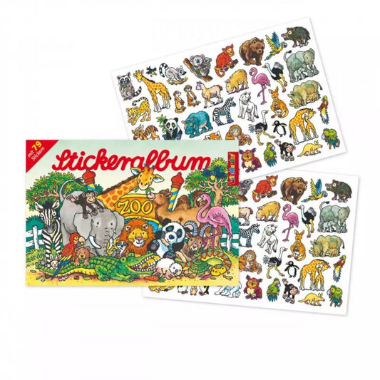 Lutz Mauder Stickeralbum Zoo