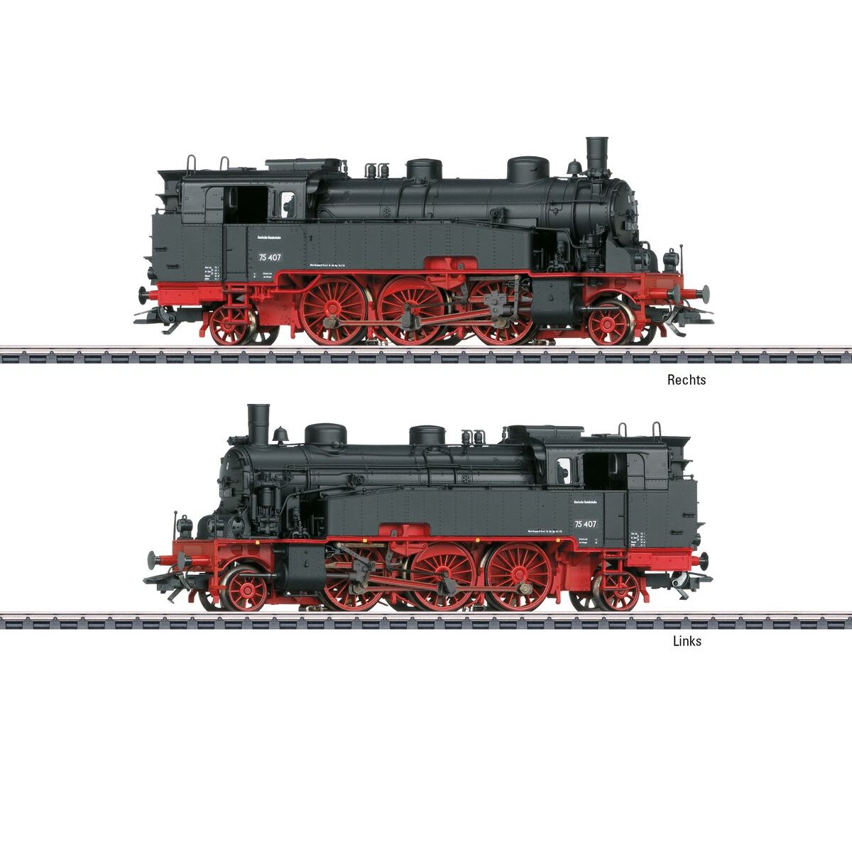 Märklin 39754 - H0 Dampflokomotive Baureihe 75.4