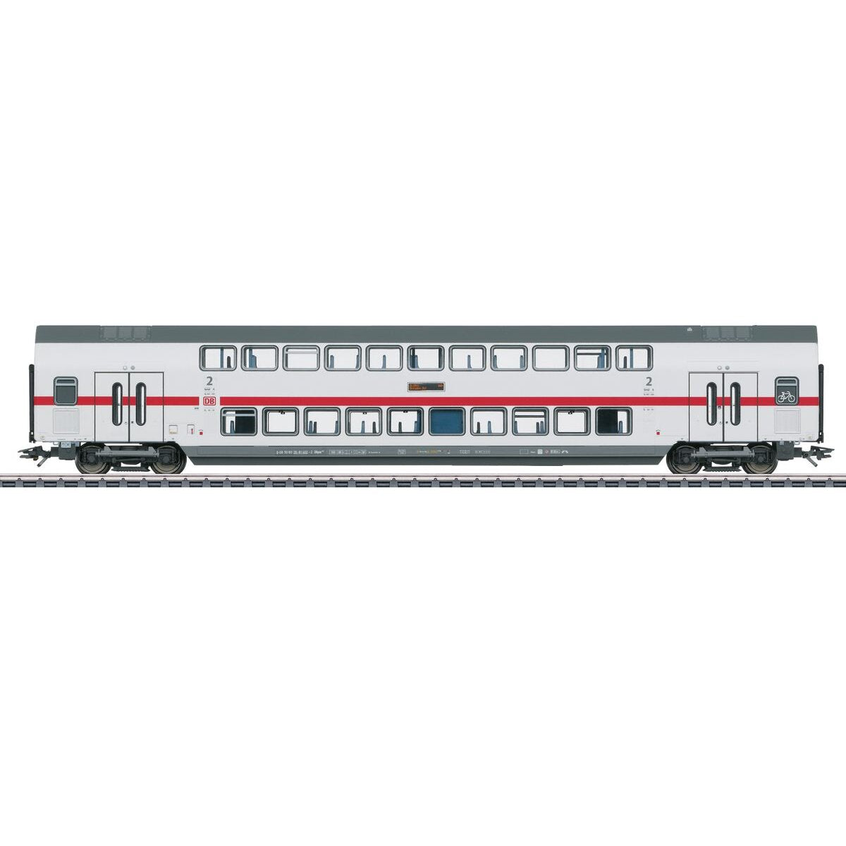 Märklin 43487 - H0 IC2 Doppelstock-Mittelwagen DBpza 682.2, 2. Klasse