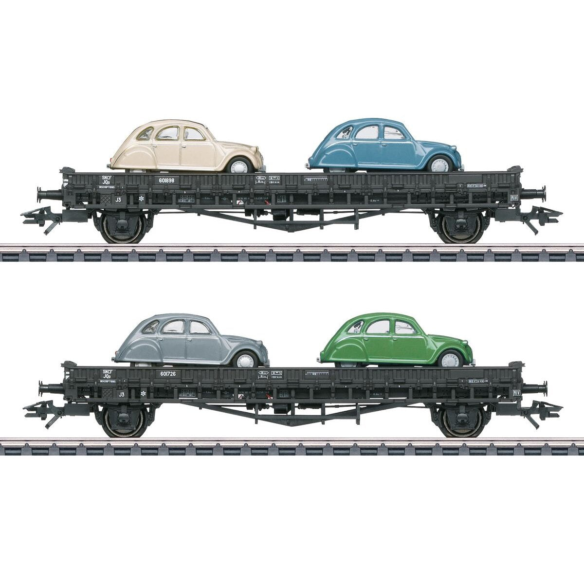 Märklin 46408 - H0 Autotransportwagen-Set