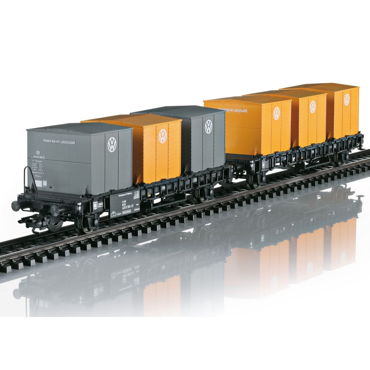 Märklin 46661 - H0 Behälter-Transportwagen Laabs