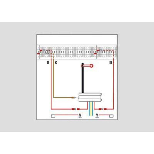Märklin 74043 Signal-Anschlussgarniturum C-Gleis, Spur H0