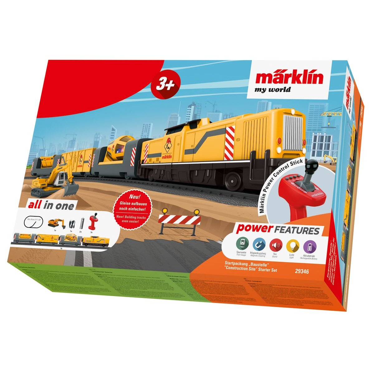 Märklin my world 29346 - Startpackung Baustelle