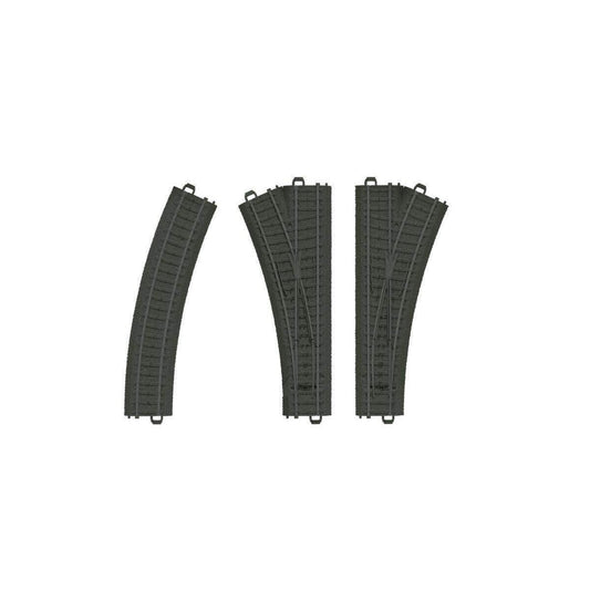 Märklin my World Kunststoffgleis Weichenset