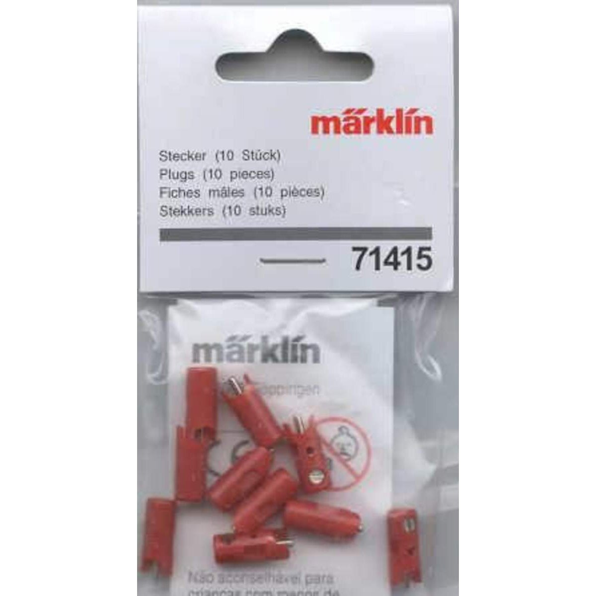 Märklin Stecker rot