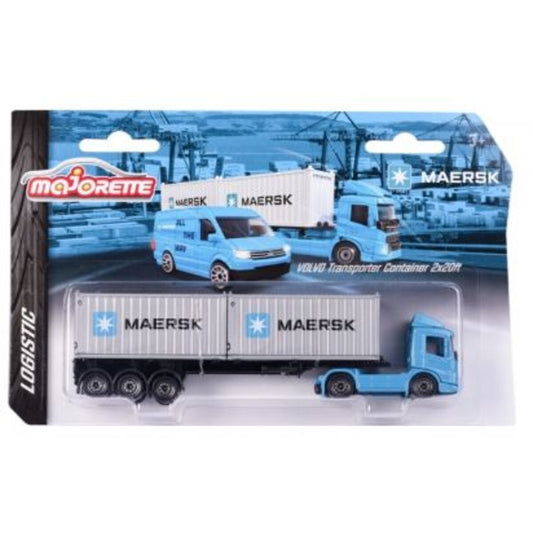 Majorette MAERSK Transportfahrzeuge, 1 Stück, 3-fach sortiert